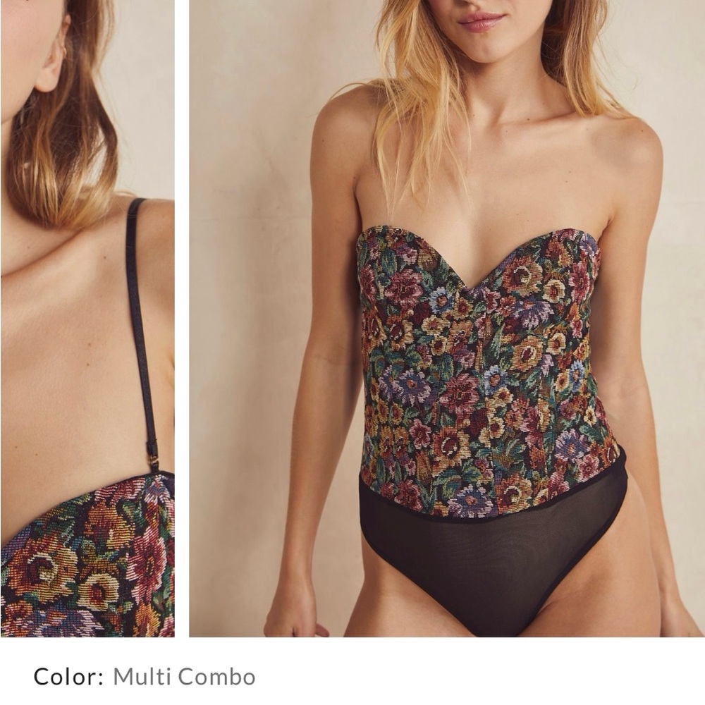 Free People Wildflower Corset Top | Medium